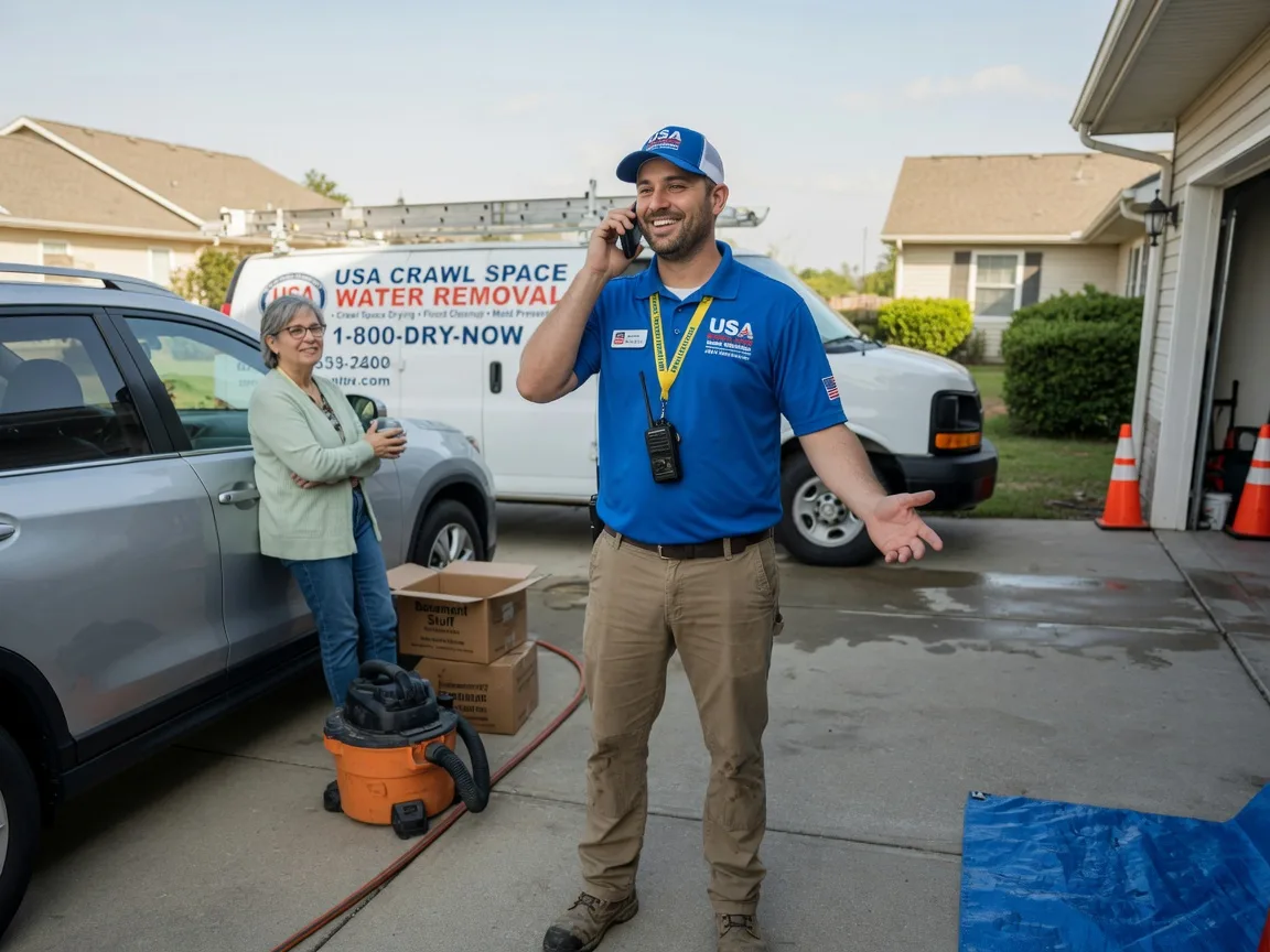 Crawl Space Water Removal Manchester, IL FAQs